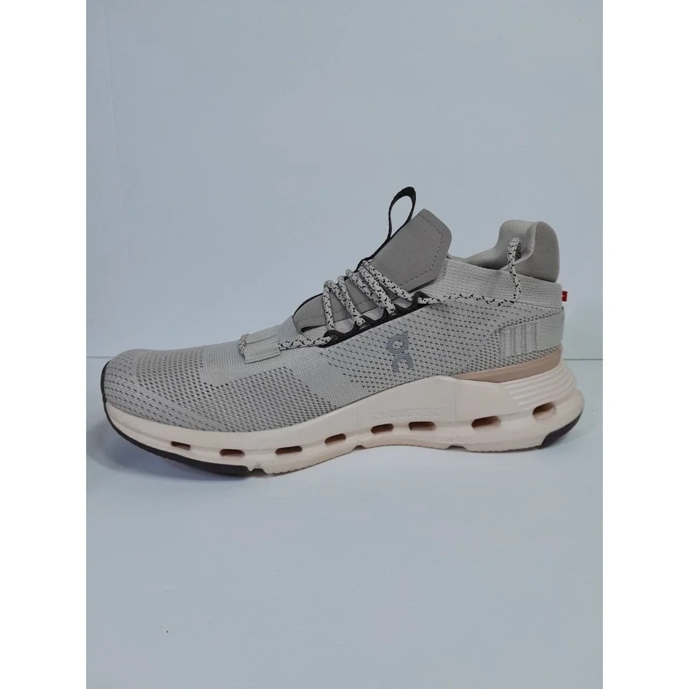 On Cloudnova Women Sz  9 Pearl Shell Shoes Sneakers - Picture 7 of 9